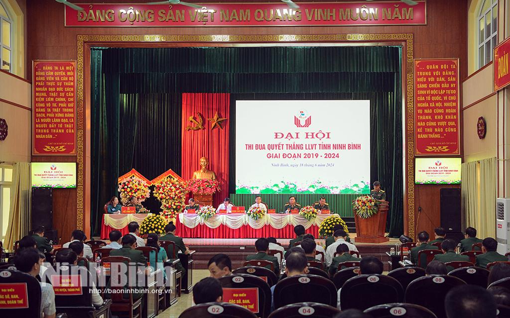 Đại hội thi đua Quyết thắng lực lượng vũ trang tỉnh giai đoạn 2019-2024