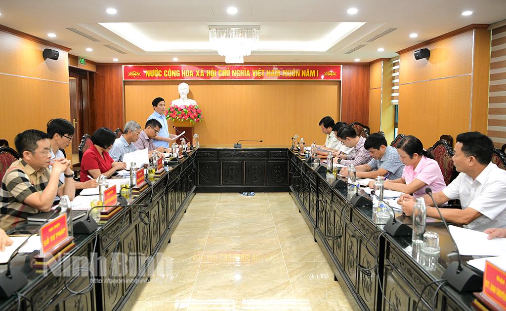 Giám sát công tác tiếp công dân và giải quyết đơn thư khiếu nại, tố cáo tại huyện Nho Quan