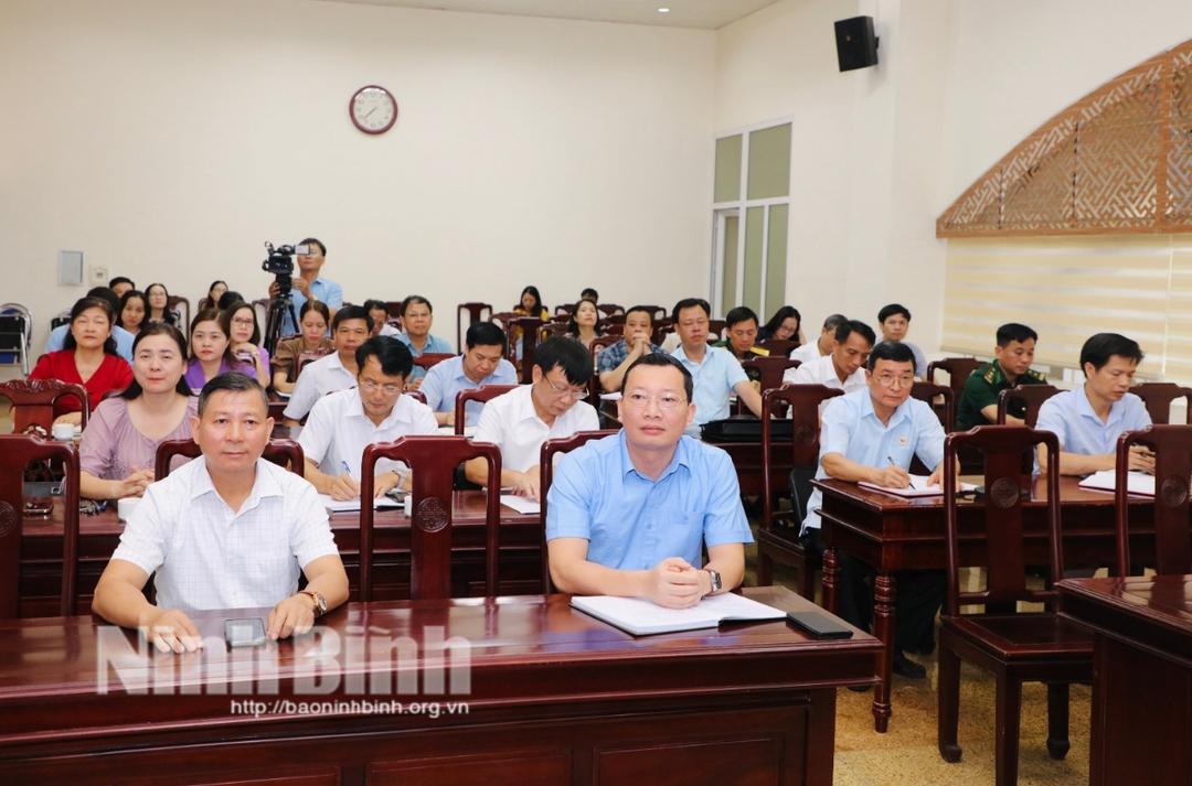 Hội nghị báo cáo viên cấp tỉnh tháng 6