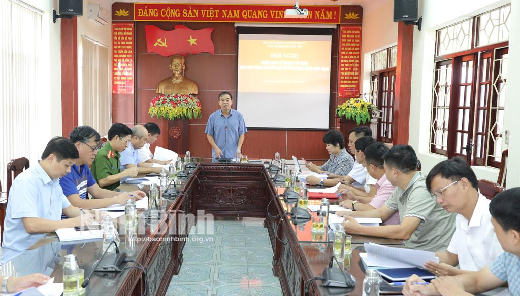 Hội nghị triển khai kế hoạch tổ chức các giải thể thao
