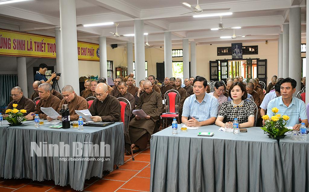 Ban Trị sự Phật giáo tỉnh triển khai công tác Phật sự 6 tháng cuối năm
