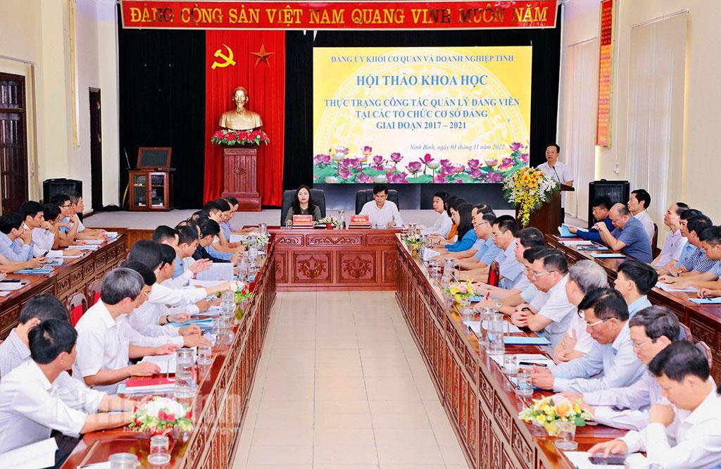 Đảng bộ Khối Cơ quan và Doanh nghiệp tỉnh - 5 năm đổi mới và phát triển