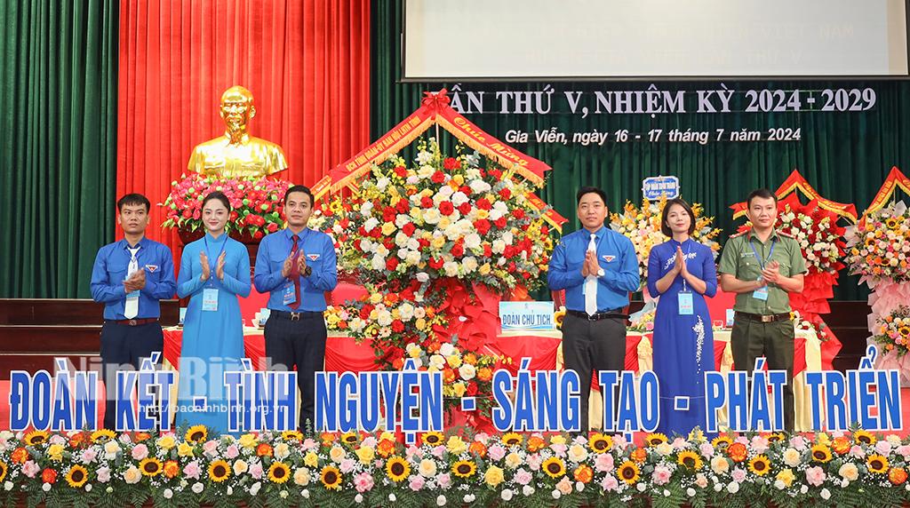 Đại hội đại biểu Hội LHTN Việt Nam huyện Gia Viễn lần thứ V
