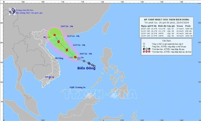 Bắc Bộ ngày nắng, mưa dông về chiều tối