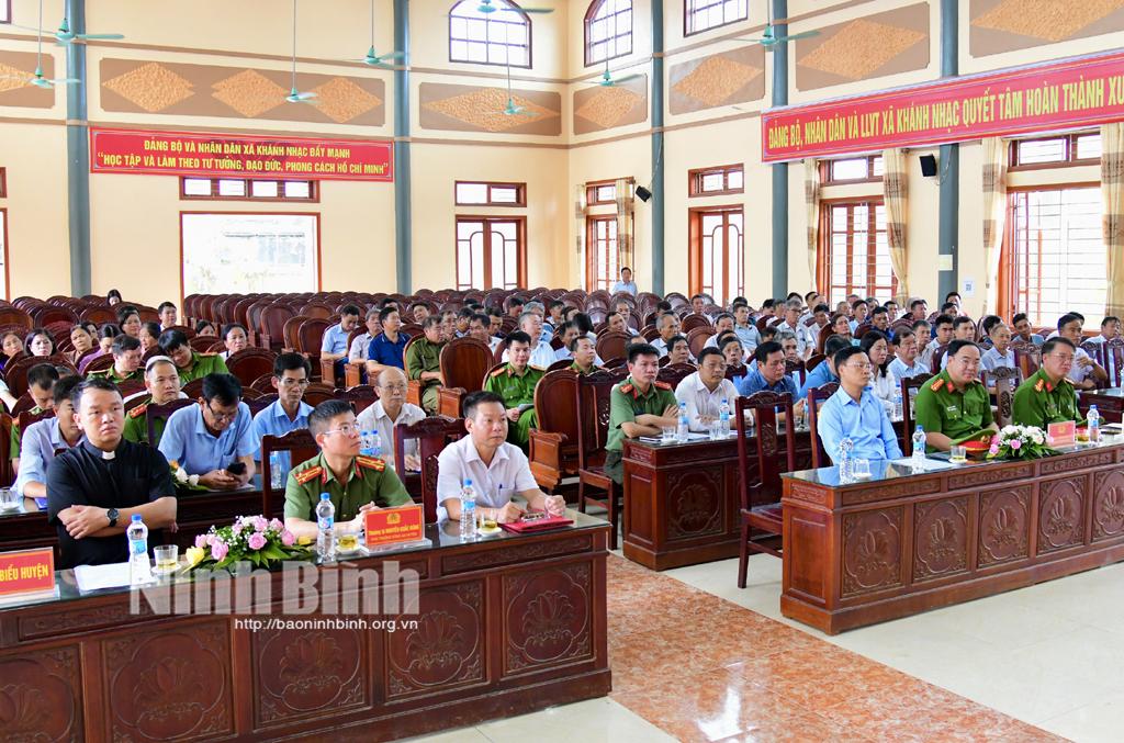 Tổ chức Ngày hội toàn dân bảo vệ an ninh Tổ quốc năm 2024