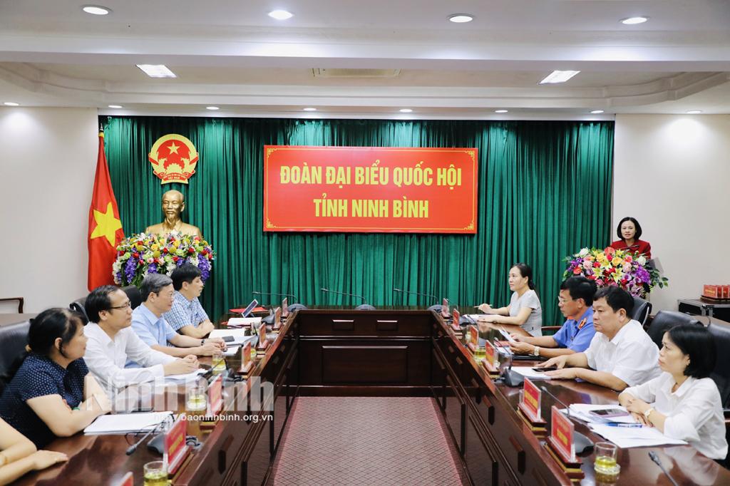 Đại biểu Quốc hội tỉnh chất vấn Bộ trưởng Bộ Văn hóa, Thể thao và Du lịch