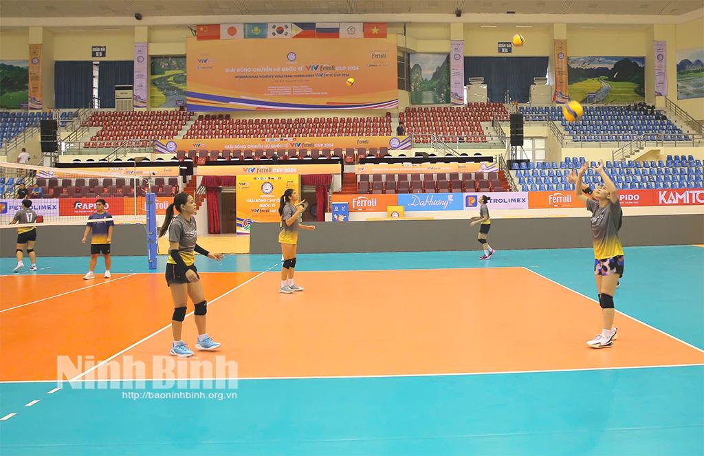 Sẵn sàng cho Giải Bóng chuyền nữ quốc tế VTV Ferroli Cup 2024