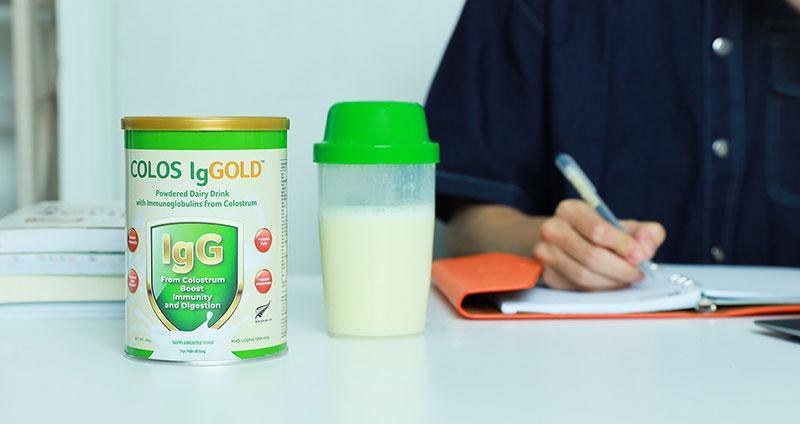 Colos IgGold sản phẩm sữa non nên có trong mỗi gia đình