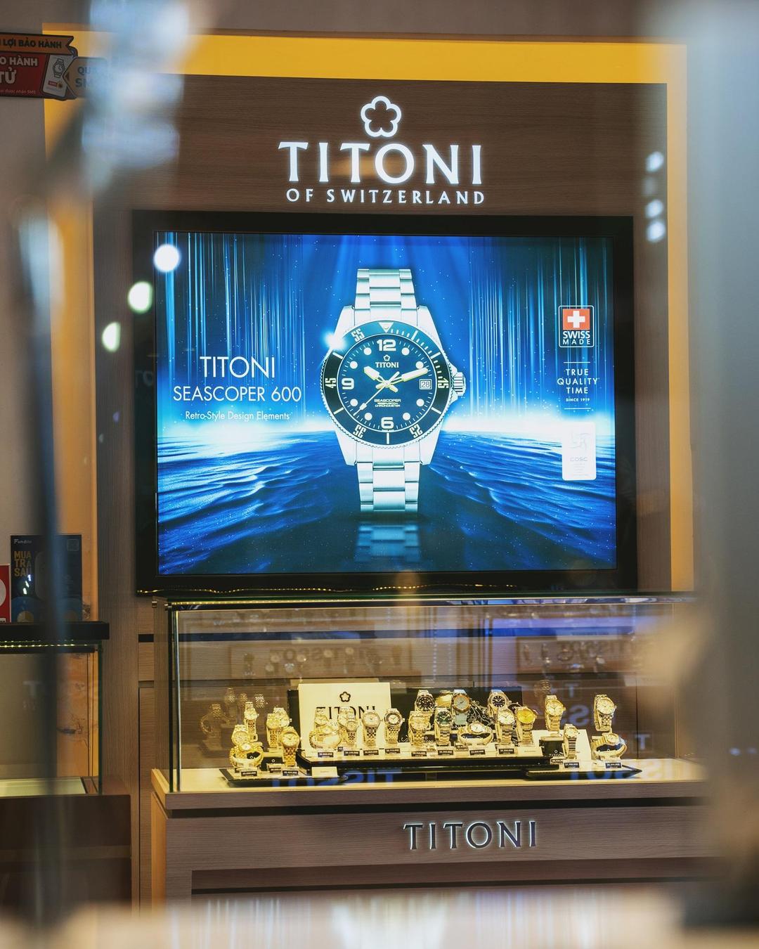 Đồng hồ Thụy Sỹ Hải Triều là hàng loại 1, chính hãng 100%