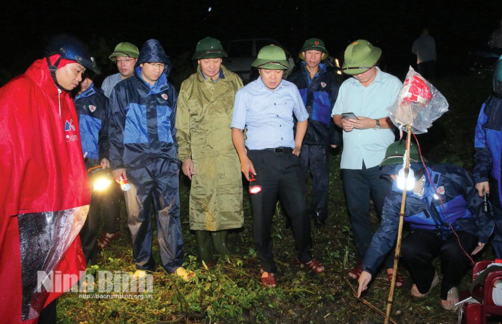 Chủ động, quyết liệt, trách nhiệm, linh hoạt kịp thời ứng phó với bão, lũ