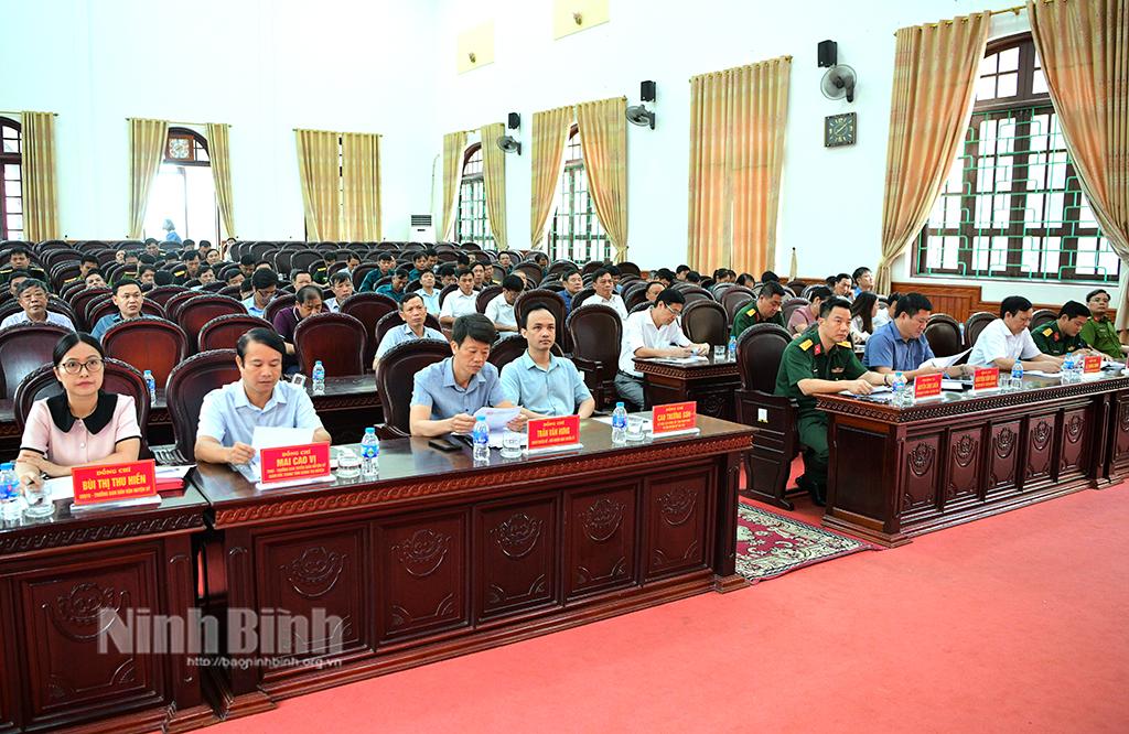 Yên Mô triển khai công tác tuyển chọn, gọi công dân nhập ngũ năm 2025