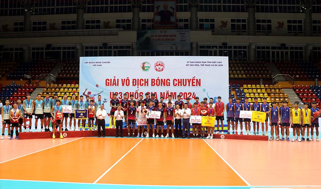 Nam Thể Công Tân Cảng và Nữ VTV Bình Điền Long An vô địch Giải Bóng chuyền U23 quốc gia năm 2024