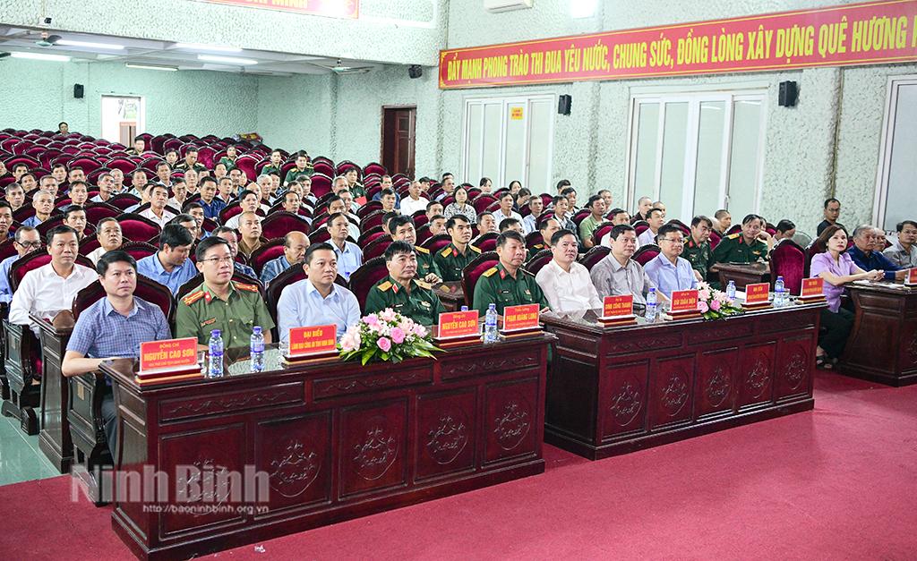 Bồi dưỡng kiến thức quốc phòng, an ninh cho chức sắc, chức việc, nhà tu hành các tôn giáo huyện Kim Sơn