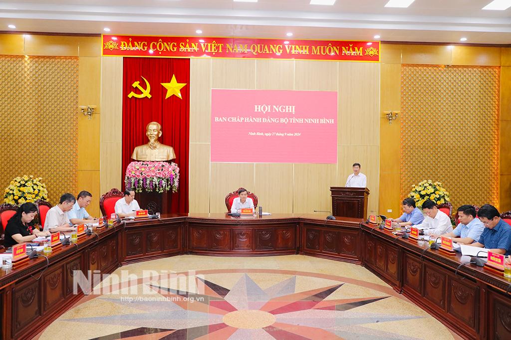 Hội nghị Ban Chấp hành Đảng bộ tỉnh