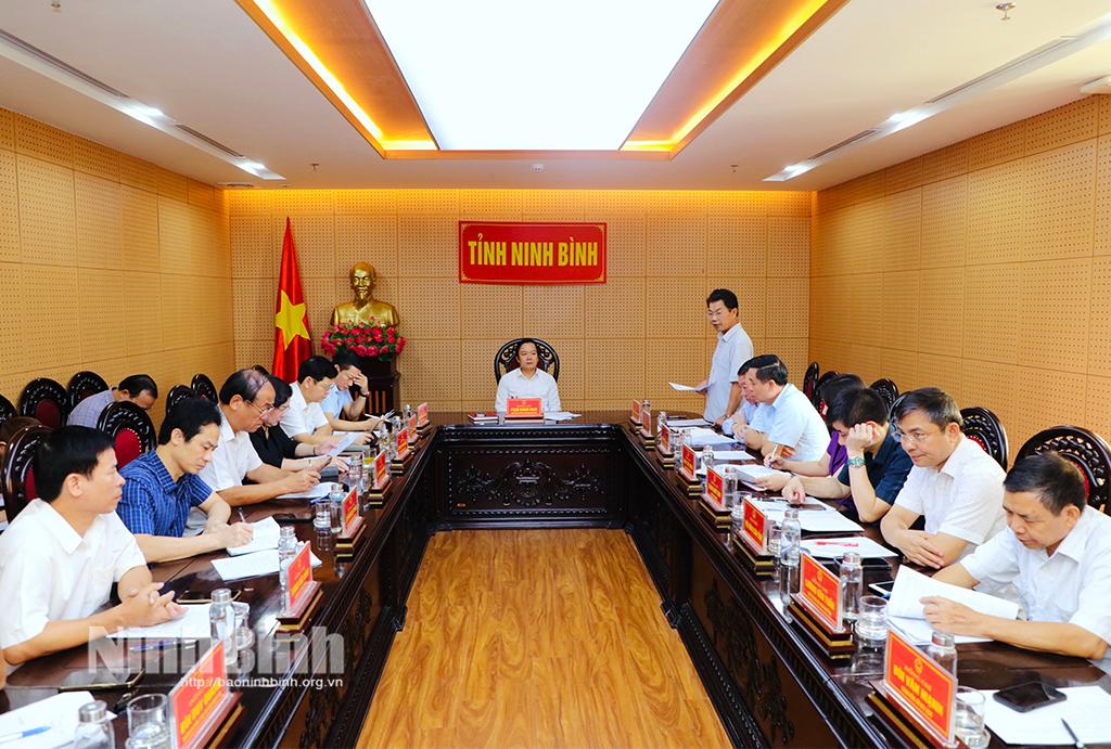 Cho ý kiến vào Dự thảo Chương trình hành động cách mạng chào mừng Đại hội đại biểu Đảng bộ tỉnh lần thứ XXIII