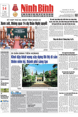 Ninh Bình thời sự số 7294 (14/3/2025)