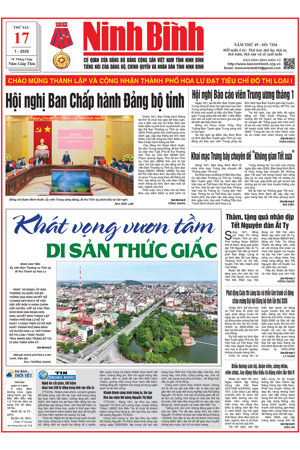 Ninh Bình số gộp thành phố (17/1/2025)