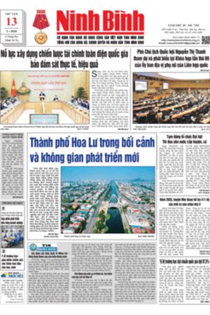 Ninh Bình thời sự số 7293 (13/3/2025)
