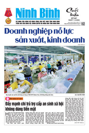 Ninh Bình cuối tuần số 987 (1/3/2025)