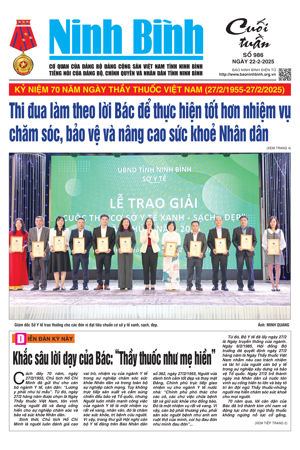 Ninh Bình cuối tuần số 986 (22/2/2025)